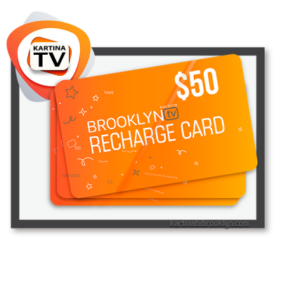 Recharge card Kartina TV $50