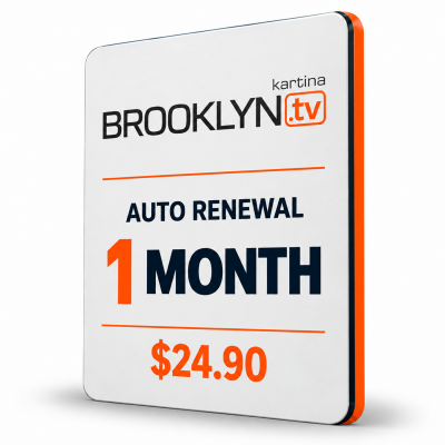 Kartina TV 1 Month with Auto-Renewal