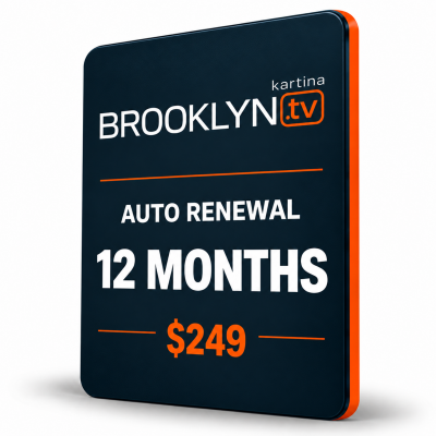 Kartina TV 12 Months with Auto-Renewal