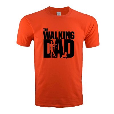 Мужская футболка с принтом "the walking dad"